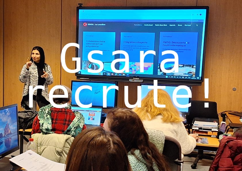 2024 GSARA recrutement CISP